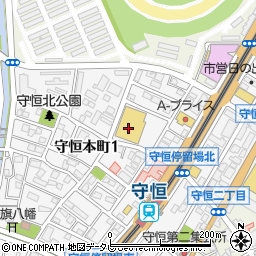 ホームセンターグッデイ小倉南店周辺の地図
