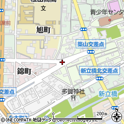 錦町周辺の地図