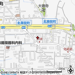 愛媛県松山市北斎院町401-9周辺の地図