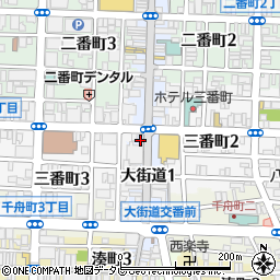 愛媛県松山市大街道1丁目4-19周辺の地図