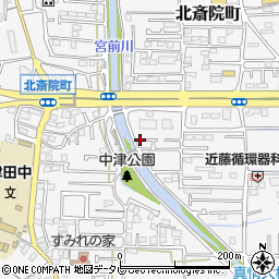 愛媛県松山市北斎院町474周辺の地図