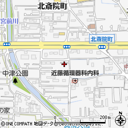 愛媛県松山市北斎院町482周辺の地図