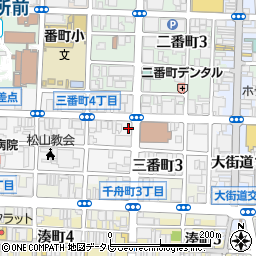 親和法律事務所（弁護士法人）松山事務所周辺の地図