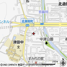愛媛県松山市北斎院町1144周辺の地図