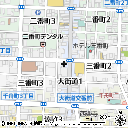 愛媛県松山市大街道1丁目4-20周辺の地図