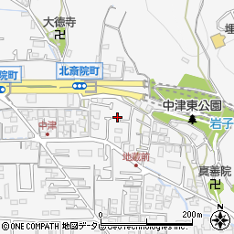 愛媛県松山市北斎院町385周辺の地図