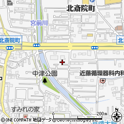 愛媛県松山市北斎院町479-7周辺の地図