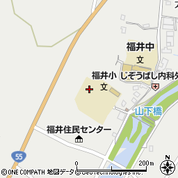 徳島県阿南市福井町大西188周辺の地図