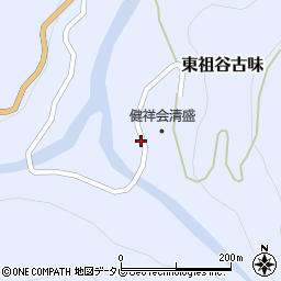 徳島県三好市東祖谷古味38周辺の地図