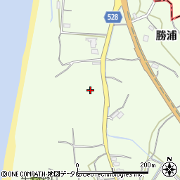 福岡県福津市勝浦856周辺の地図