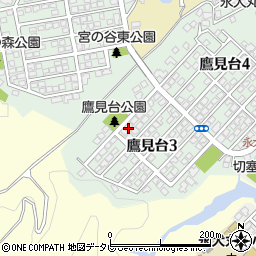 福岡県北九州市八幡西区鷹見台周辺の地図