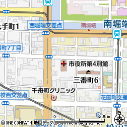 松山市男女共同参画推進センターコムズ相談室周辺の地図