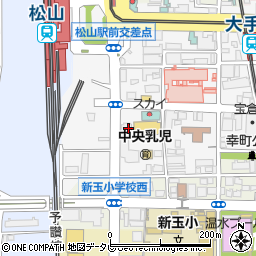 松山市農協本所周辺の地図