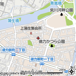 北九州市営南方第三団地周辺の地図