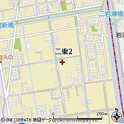 福岡県水巻町（遠賀郡）二東周辺の地図