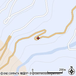 徳島県三好市東祖谷小川316周辺の地図