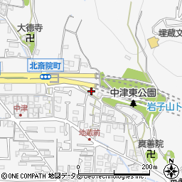 愛媛県松山市北斎院町322周辺の地図