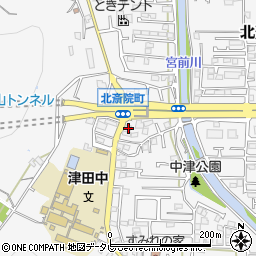愛媛県松山市北斎院町1243周辺の地図