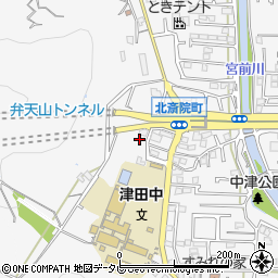 愛媛県松山市北斎院町1260周辺の地図