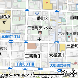 株式会社読売連合広告社松山支社周辺の地図