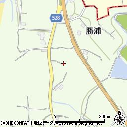 福岡県福津市勝浦832周辺の地図