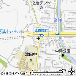 愛媛県松山市北斎院町1238-8周辺の地図