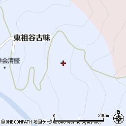 徳島県三好市東祖谷古味53周辺の地図