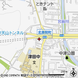 愛媛県松山市北斎院町1238周辺の地図