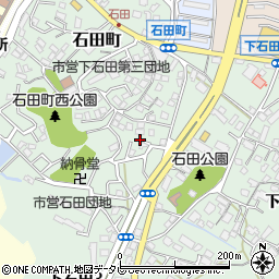 福岡県北九州市小倉南区石田町7周辺の地図