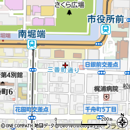えひめ共済会館周辺の地図