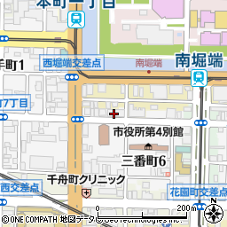 太陽生命保険株式会社　松山支社周辺の地図