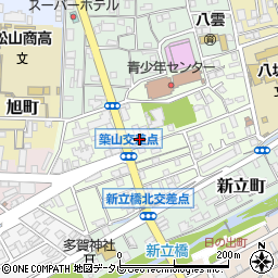 FABALA 松山店周辺の地図