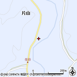 徳島県阿南市新野町片山142-1周辺の地図