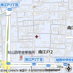 伊藤園松山支店周辺の地図