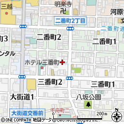 鳥造 松山三番町店周辺の地図