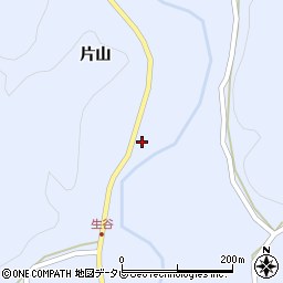徳島県阿南市新野町片山142周辺の地図