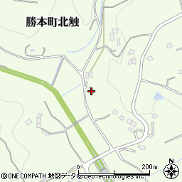 長崎県壱岐市勝本町北触1109-4周辺の地図