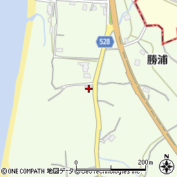 福岡県福津市勝浦858周辺の地図