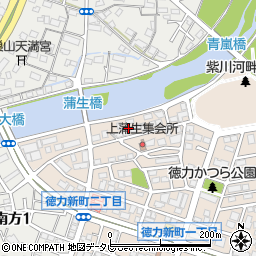 福岡県北九州市小倉南区徳力新町1丁目24周辺の地図