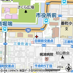 伊予銀行　いよぎんキャピタル株式会社周辺の地図