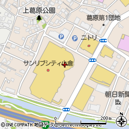 株式会社湖月堂　サンリブシティ小倉店周辺の地図
