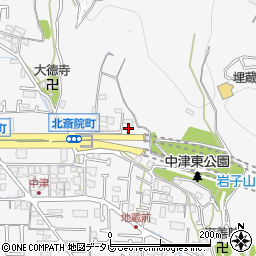 愛媛県松山市北斎院町39周辺の地図