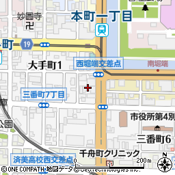 シーティーシーテクノロジー株式会社　松山サービスステーション周辺の地図