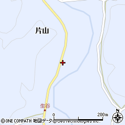 徳島県阿南市新野町片山142-2周辺の地図