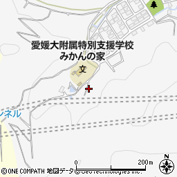 弁天山トンネル周辺の地図