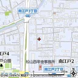 南江戸荘周辺の地図
