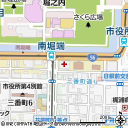 ＪＡ愛媛　ＪＡ愛媛県信連総務部役員秘書周辺の地図