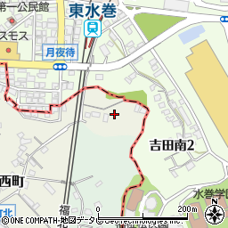 福岡県中間市岩瀬西町54周辺の地図