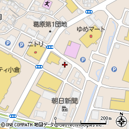 タケシタ調剤薬局小倉東店周辺の地図