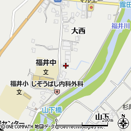 徳島県阿南市福井町大西145-1周辺の地図